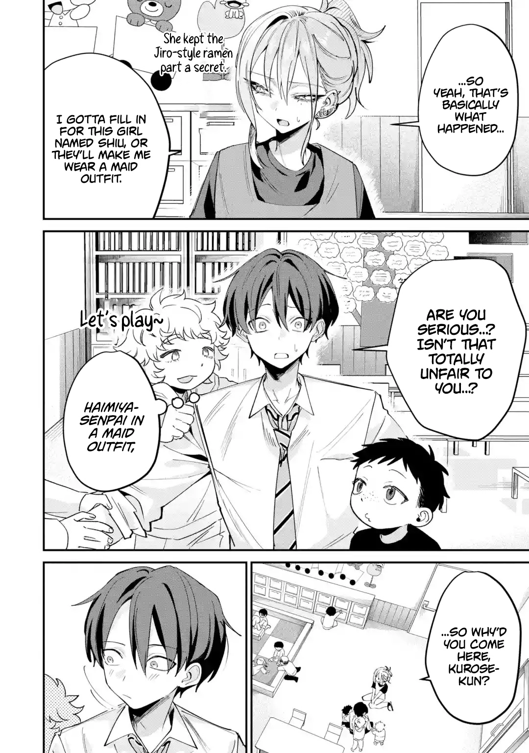 Haimiya-senpai wa Kowakute Kawaii, chapter 28, image 13