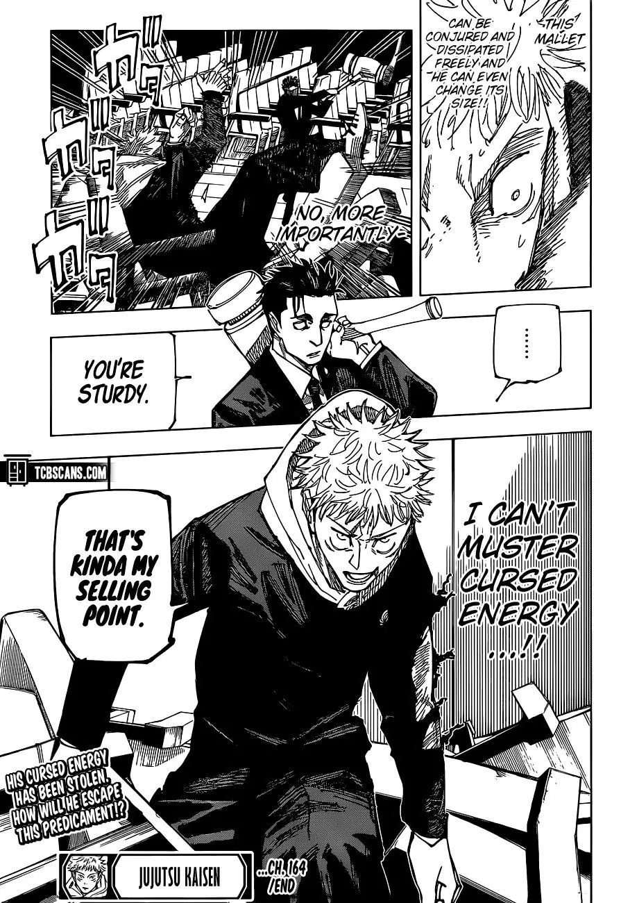 Jujutsu Kaisen, chapter 164, image 19