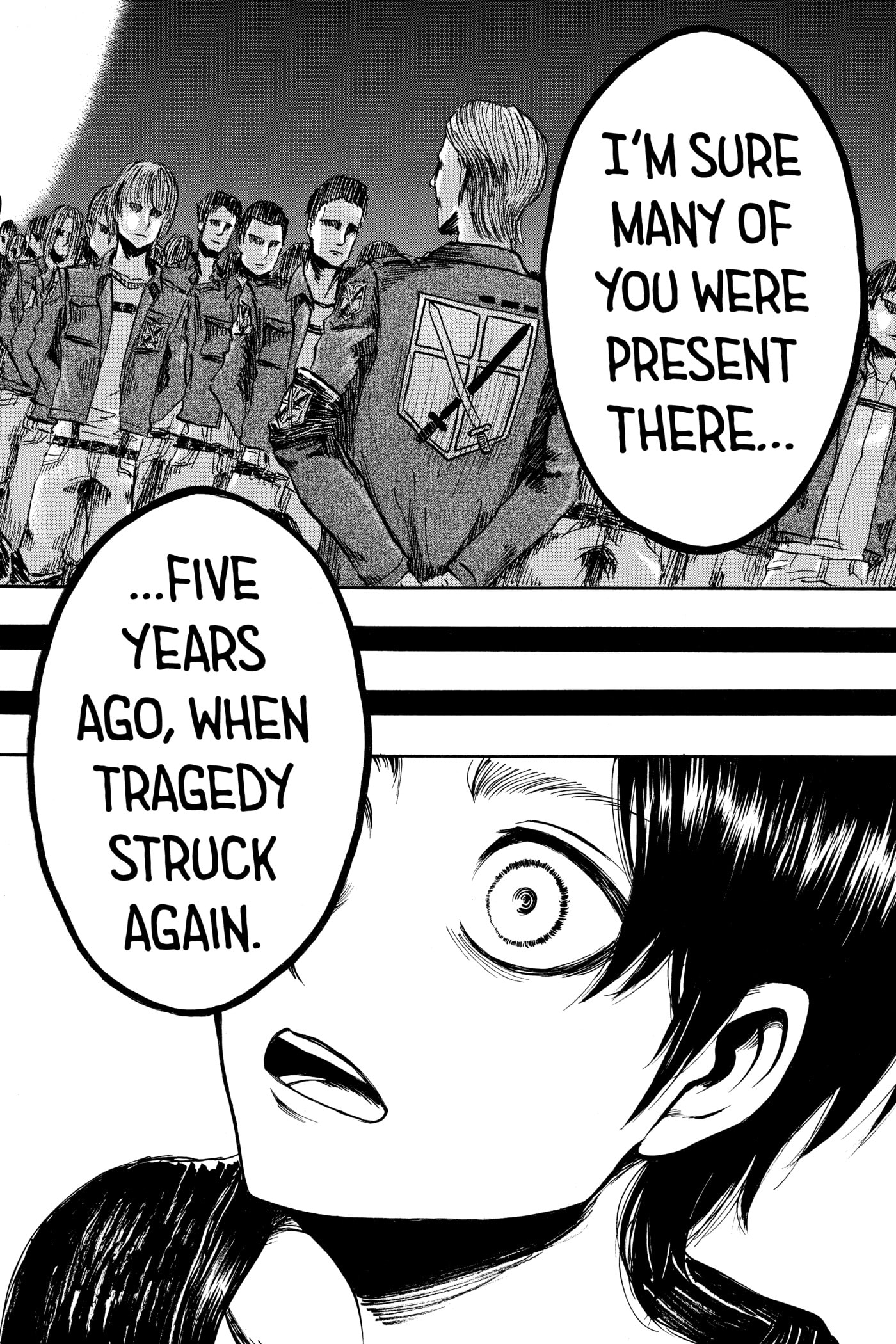 Attack on Titan, chapter 2, image 3
