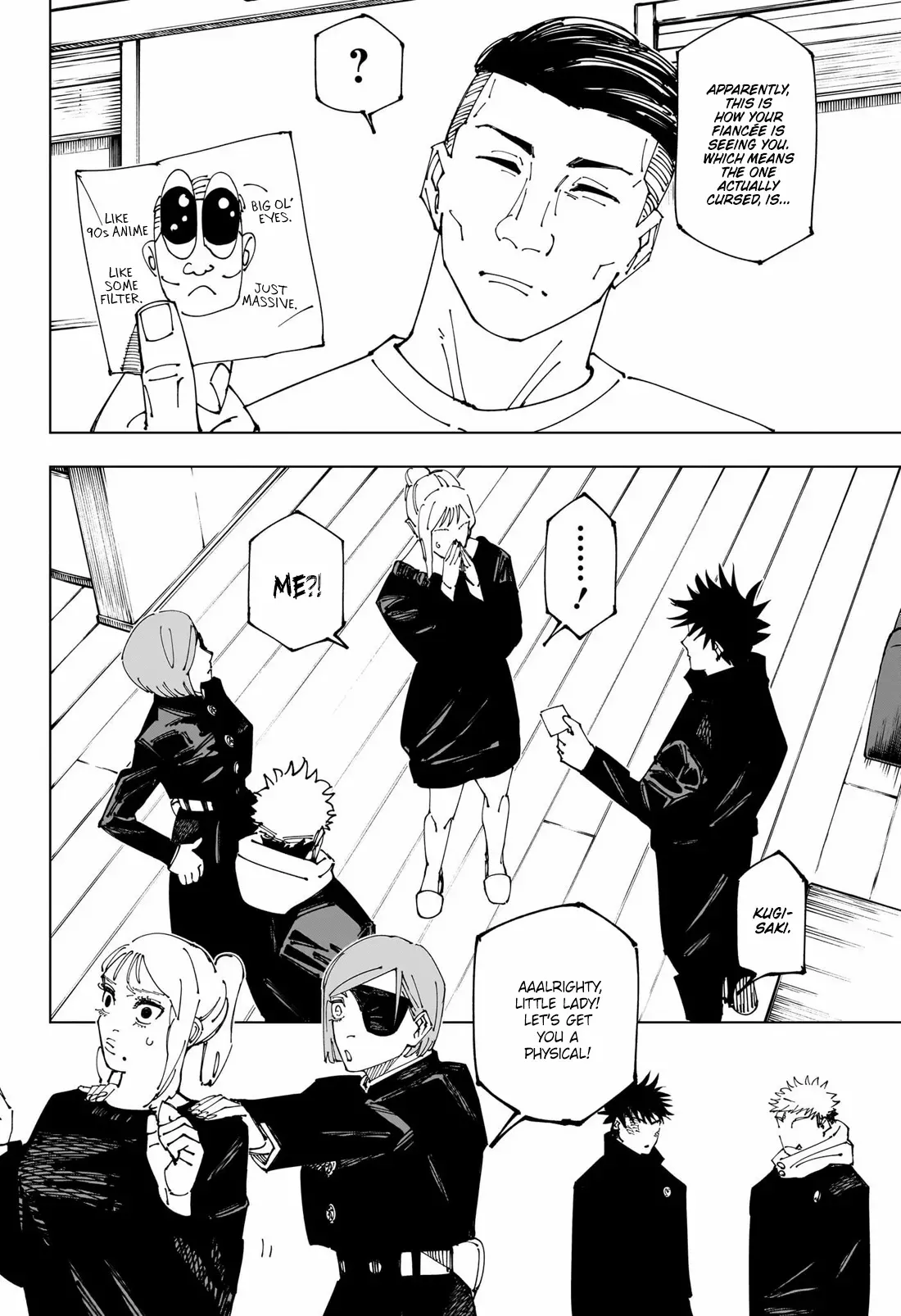 Jujutsu Kaisen, chapter 270, image 19