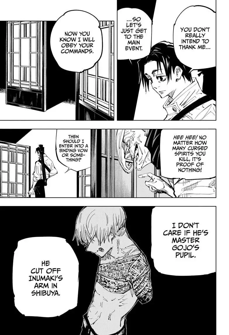 Jujutsu Kaisen, chapter 137, image 18