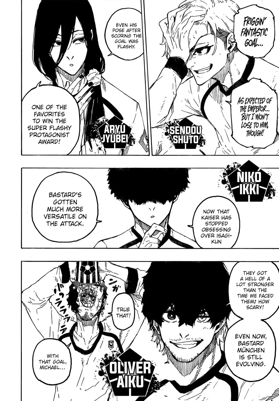 Blue Lock, chapter 268, image 3