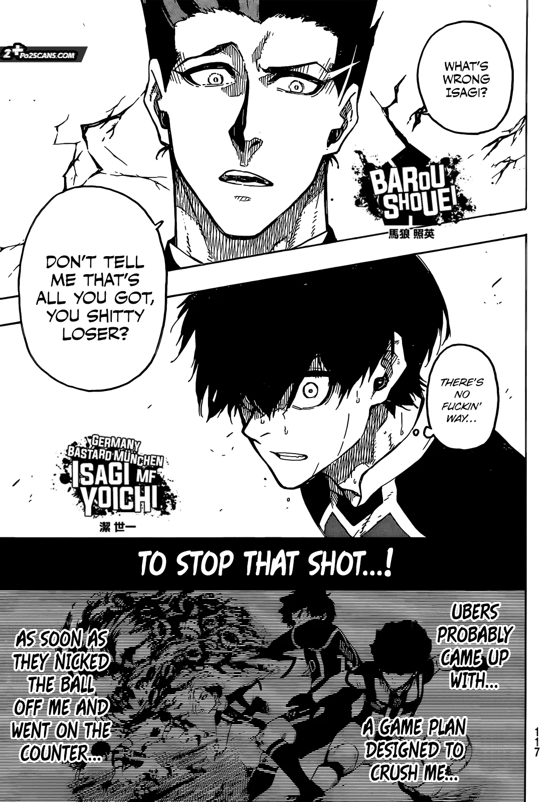 Blue Lock, chapter 217, image 4