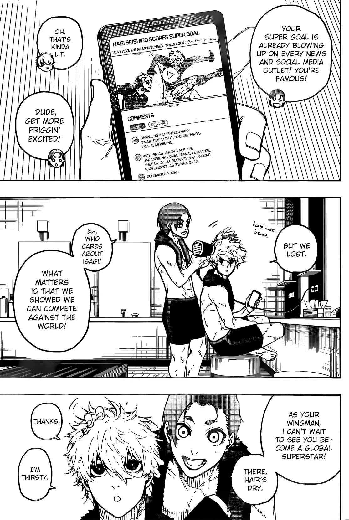 Blue Lock, chapter 207, image 4