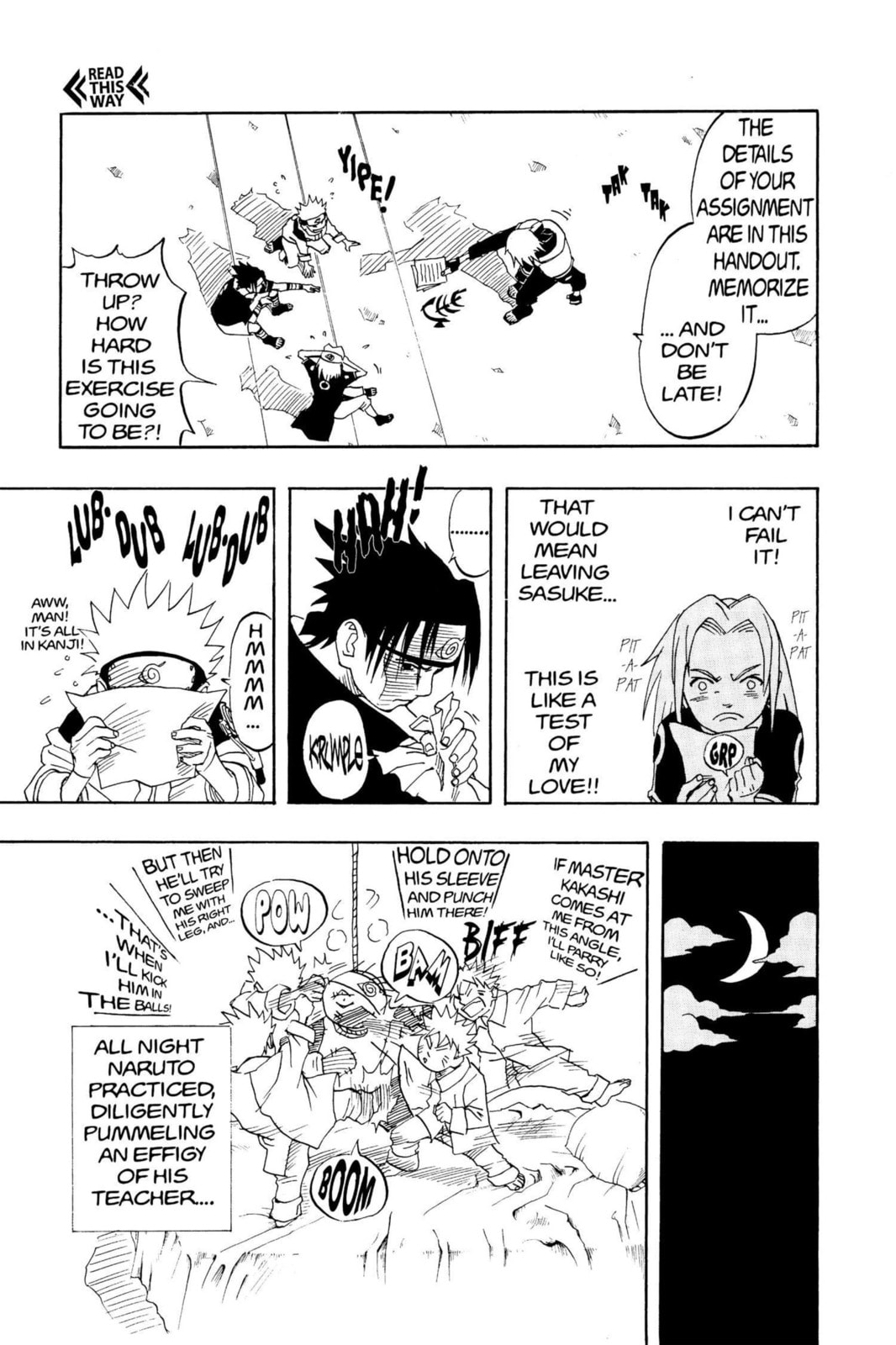 Naruto, chapter 4, page 13