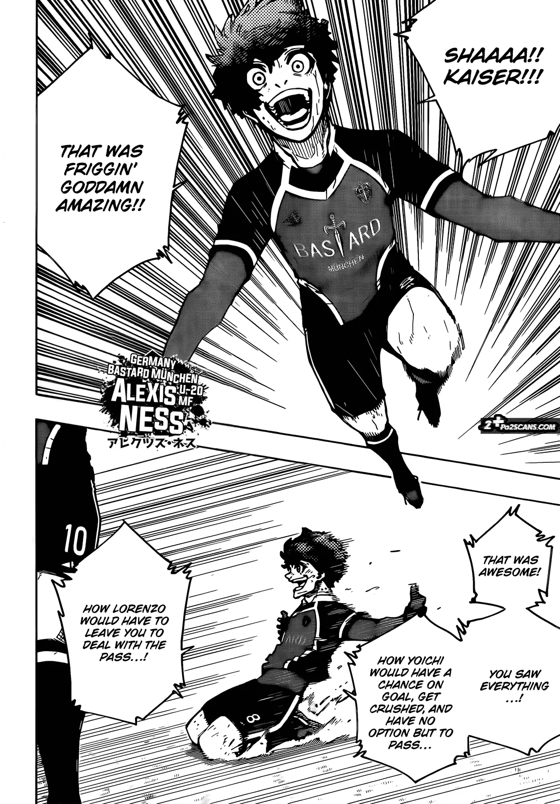Blue Lock, chapter 221, image 4