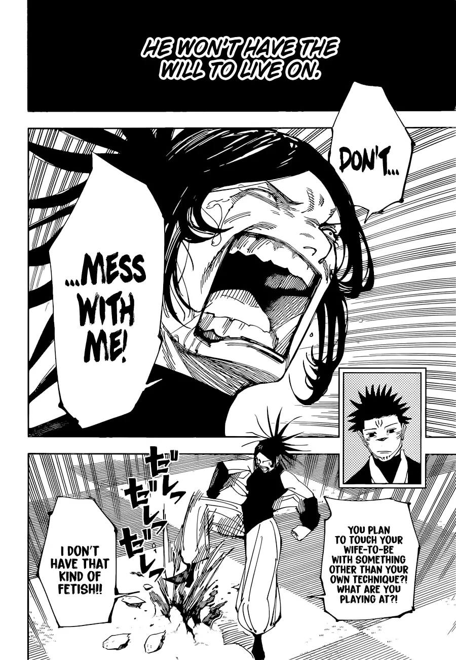 Jujutsu Kaisen, chapter 217, image 16