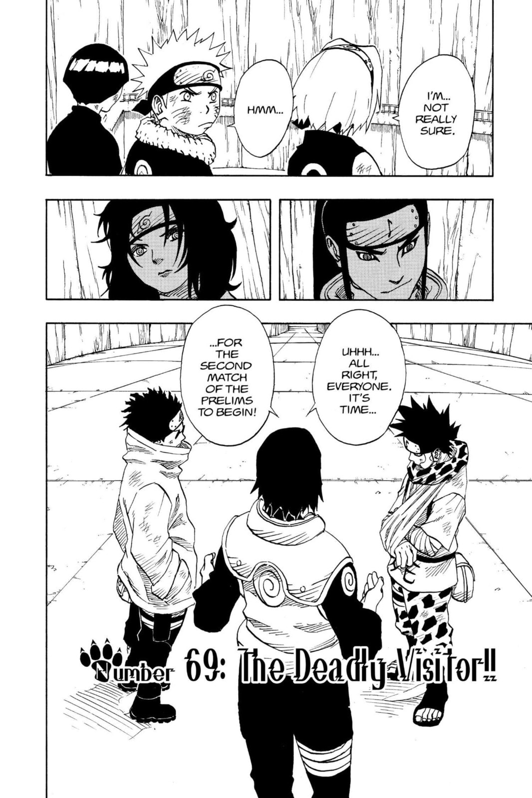 Naruto, chapter 69, page 2
