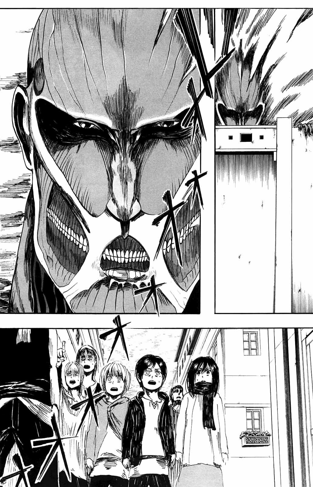 Attack on Titan, chapter 2, page 2
