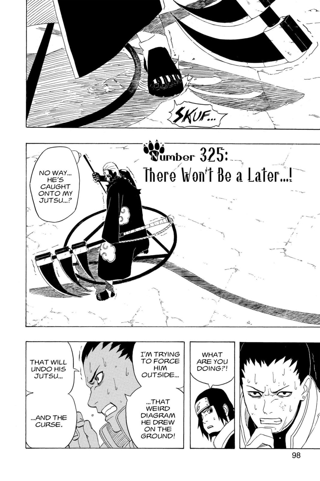 Naruto, chapter 325, image 2
