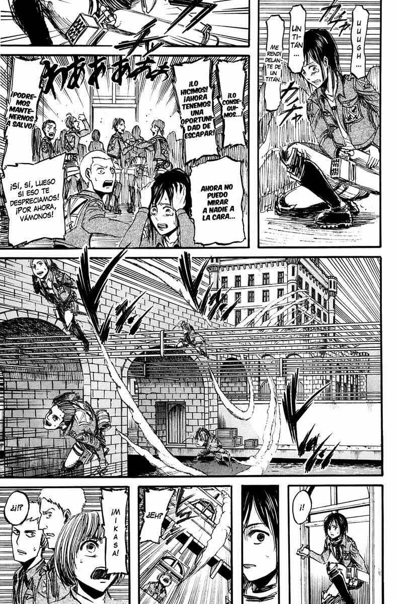 Attack on Titan, chapter 9, page 21