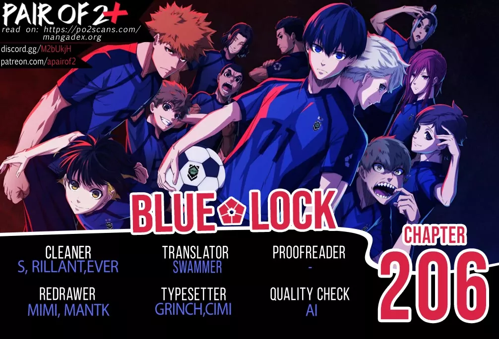 Blue Lock, chapter 206, image 22