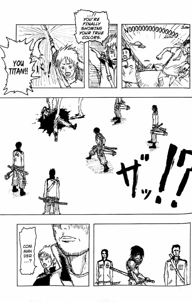 Attack on Titan, chapter 0, page 22