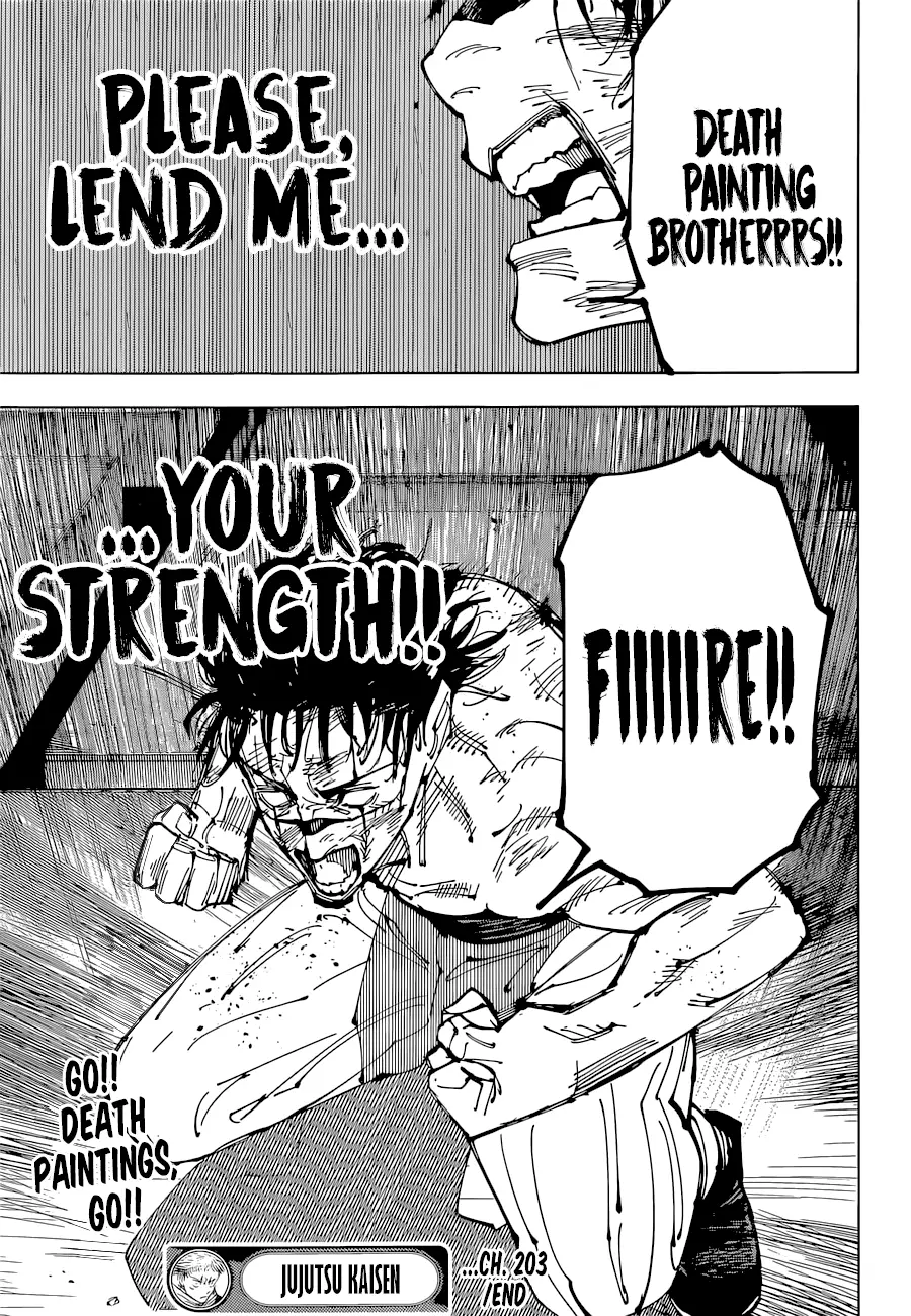 Jujutsu Kaisen, chapter 203, image 19