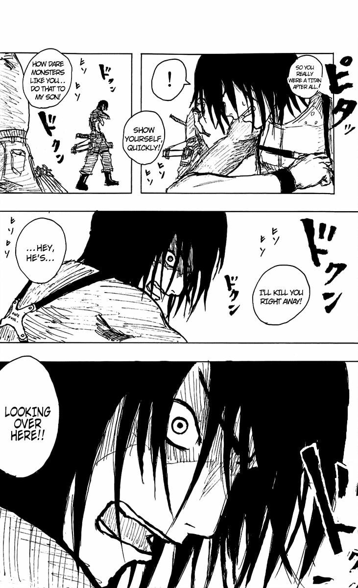 Attack on Titan, chapter 0, page 19