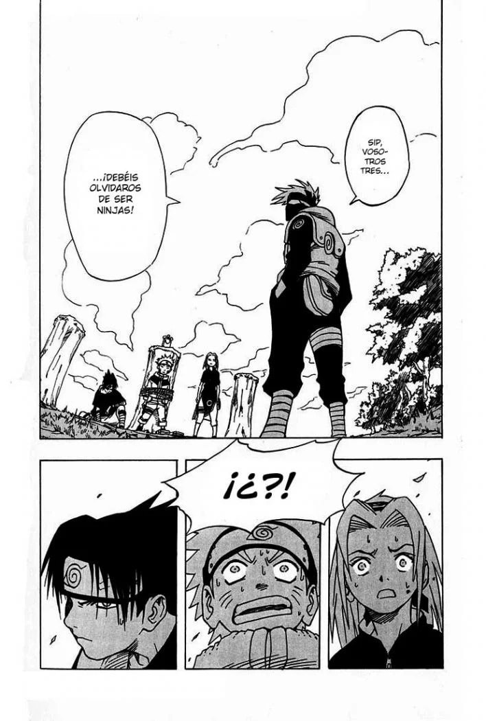 Naruto, chapter 7, page 18