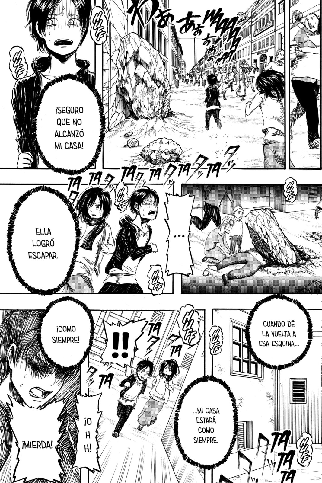 Attack on Titan, chapter 2, page 12