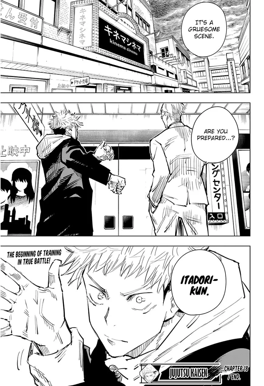 Jujutsu Kaisen, chapter 18, image 20