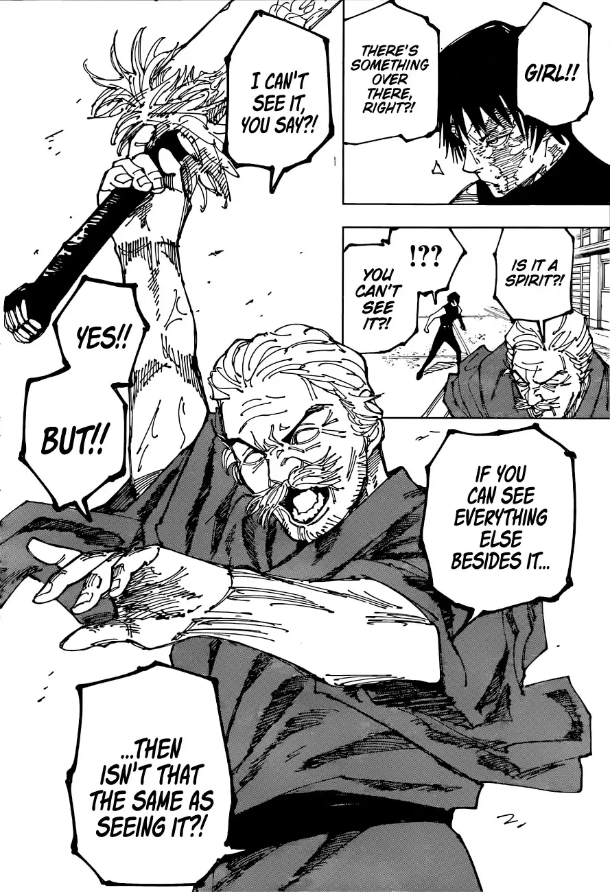 Jujutsu Kaisen, chapter 195, image 17