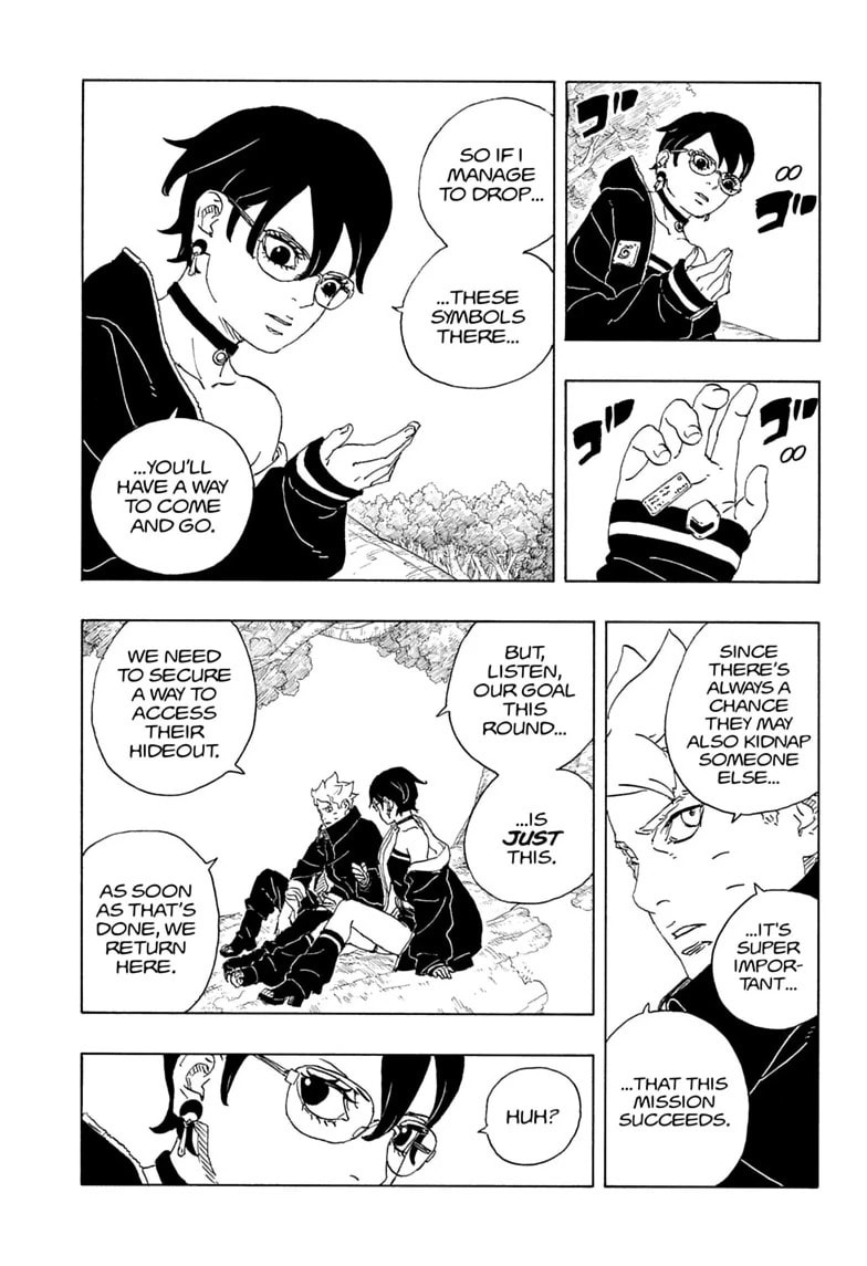 Boruto: Two Blue Vortex, chapter 37, page 3