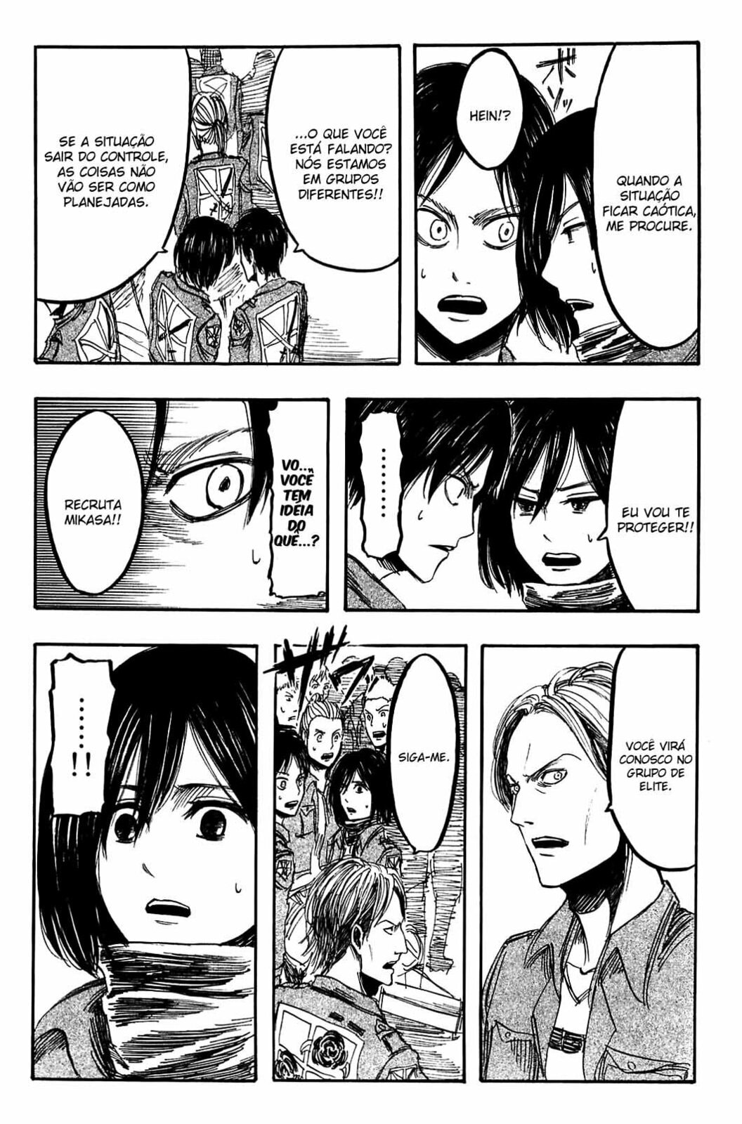 Attack on Titan, chapter 4, page 20