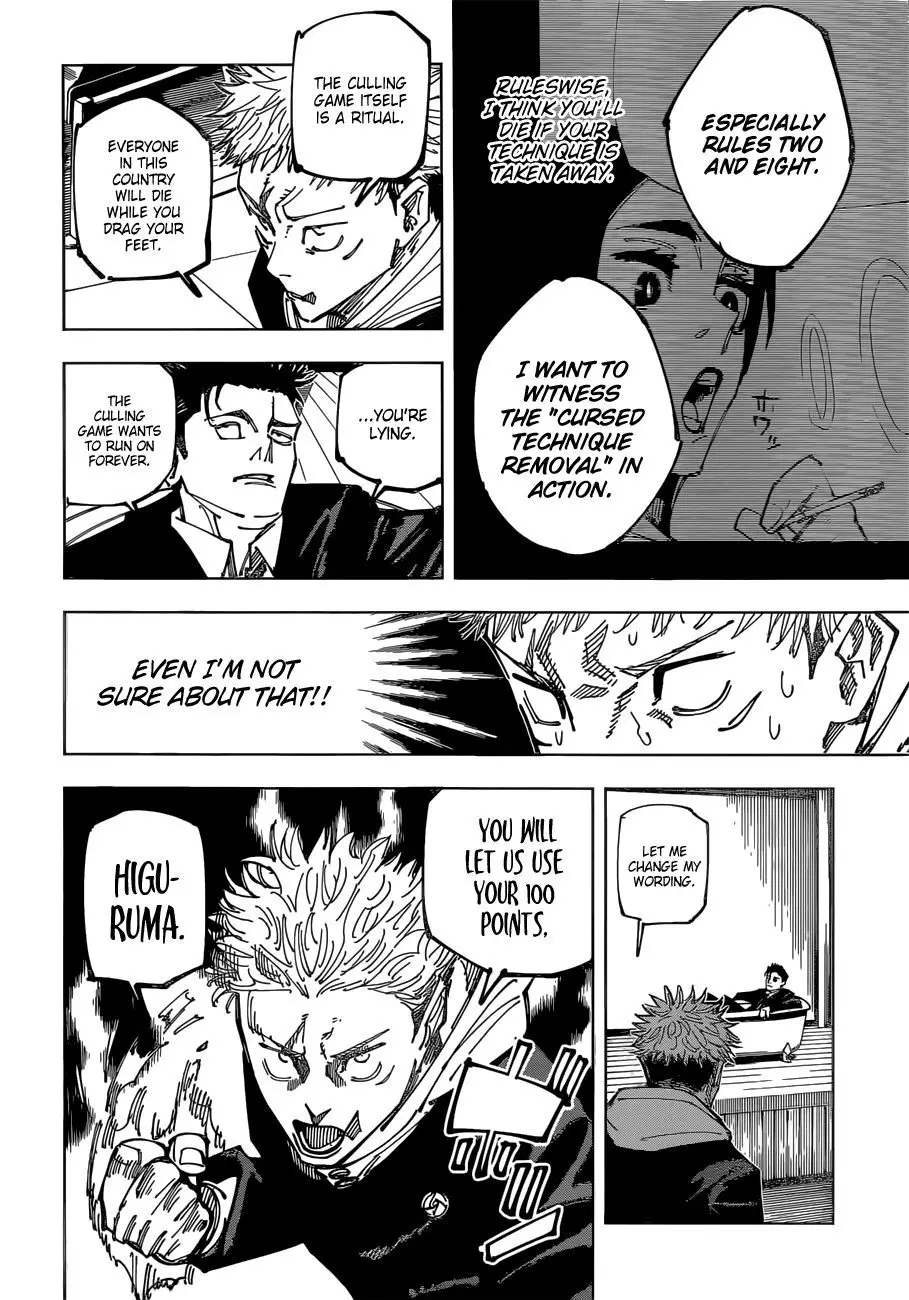 Jujutsu Kaisen, chapter 163, image 18