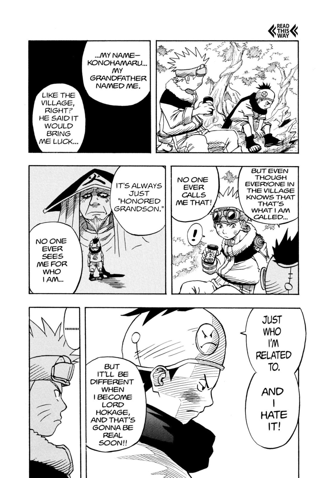 Naruto, chapter 2, page 10