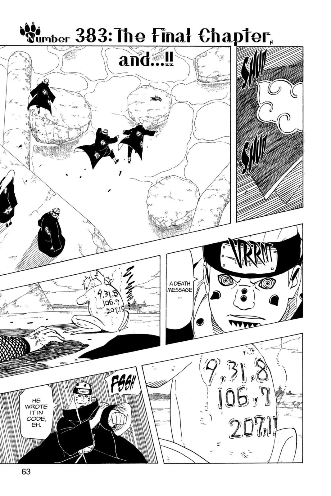 Naruto, chapter 383, image 3