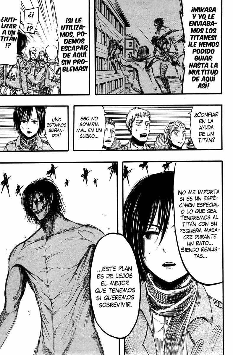 Attack on Titan, chapter 8, page 34