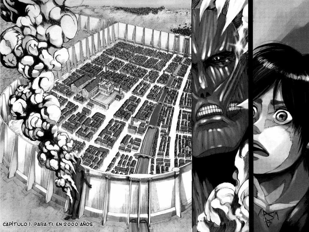 Attack on Titan, chapter 1, image 2