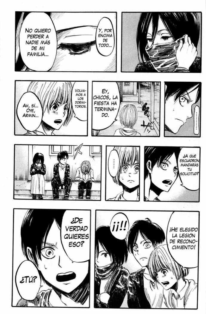 Attack on Titan, chapter 3, image 18
