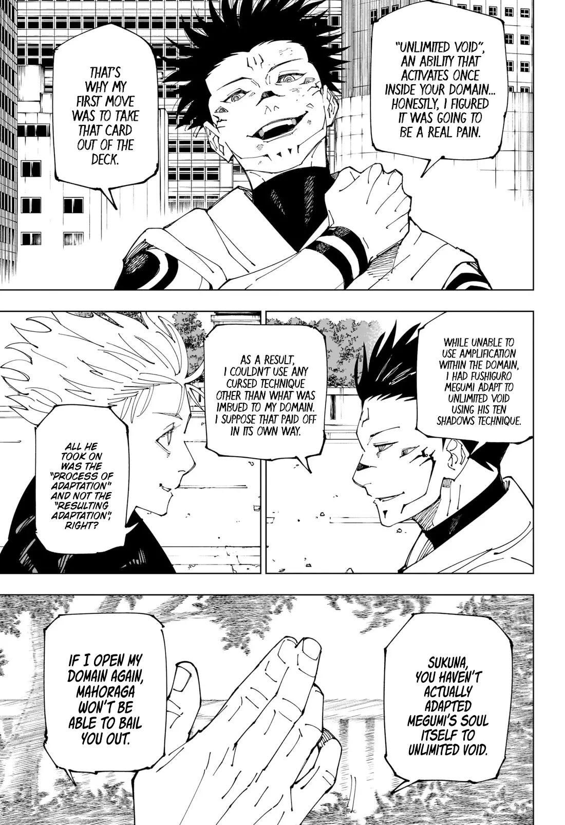 Jujutsu Kaisen, chapter 230, image 8
