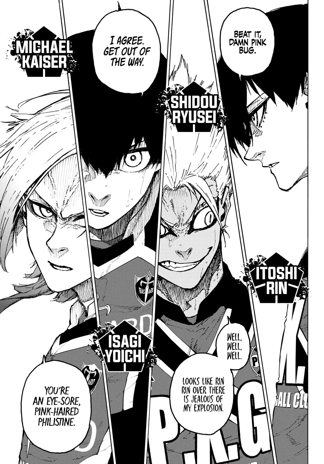 Blue Lock, chapter 254, image 3