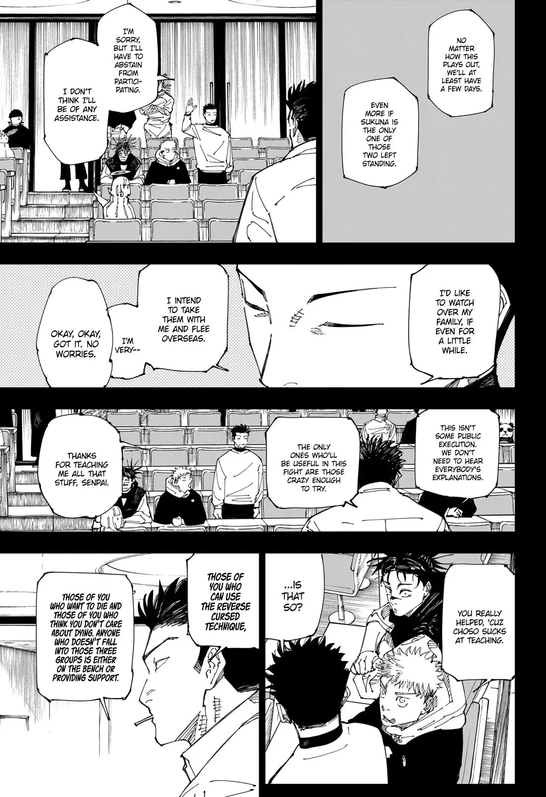 Jujutsu Kaisen, chapter 244, image 4