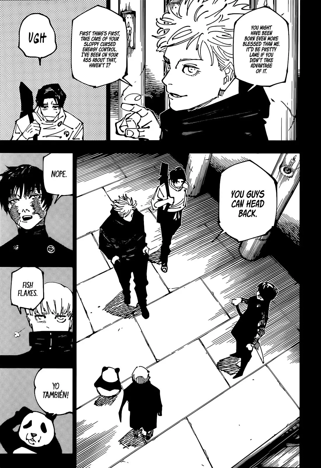 Jujutsu Kaisen, chapter 261, image 10