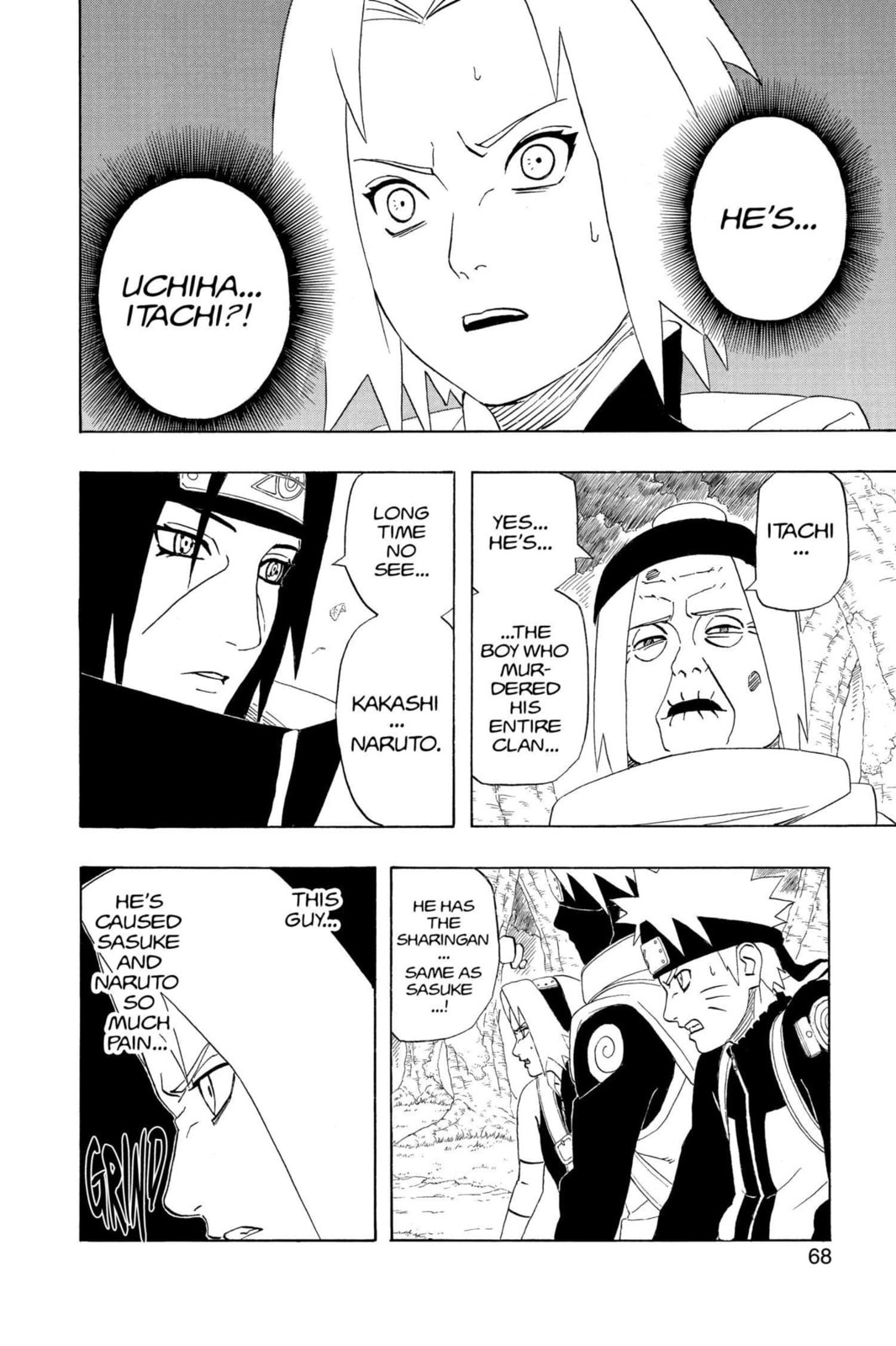 Naruto, chapter 257, image 2