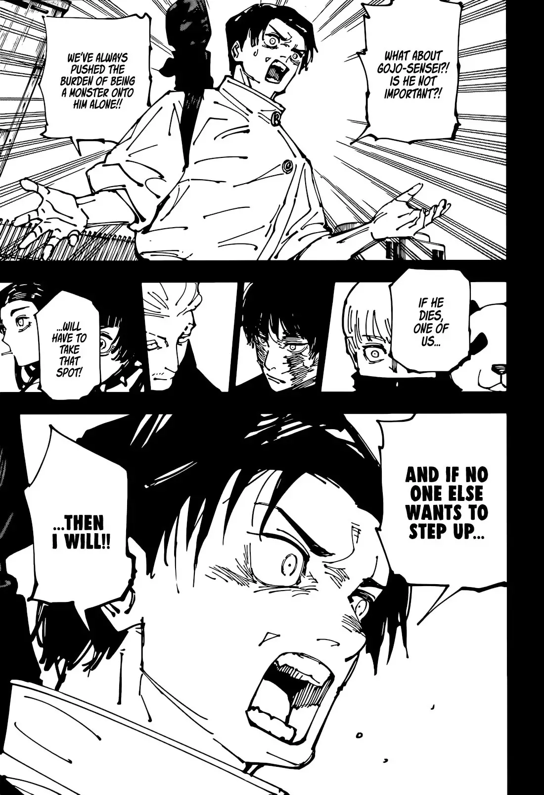 Jujutsu Kaisen, chapter 261, image 8