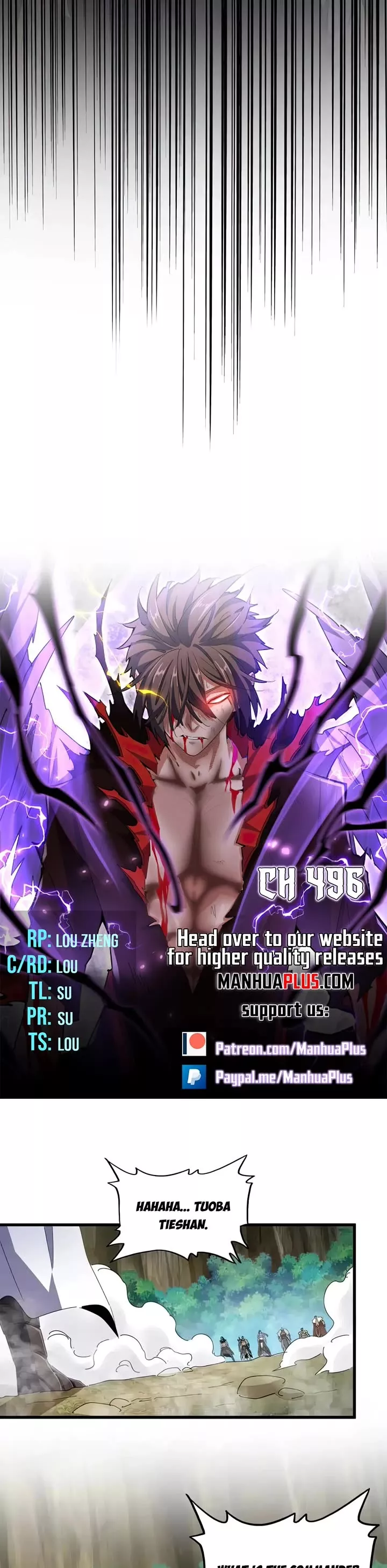Magic Emperor, chapter 496, image 2