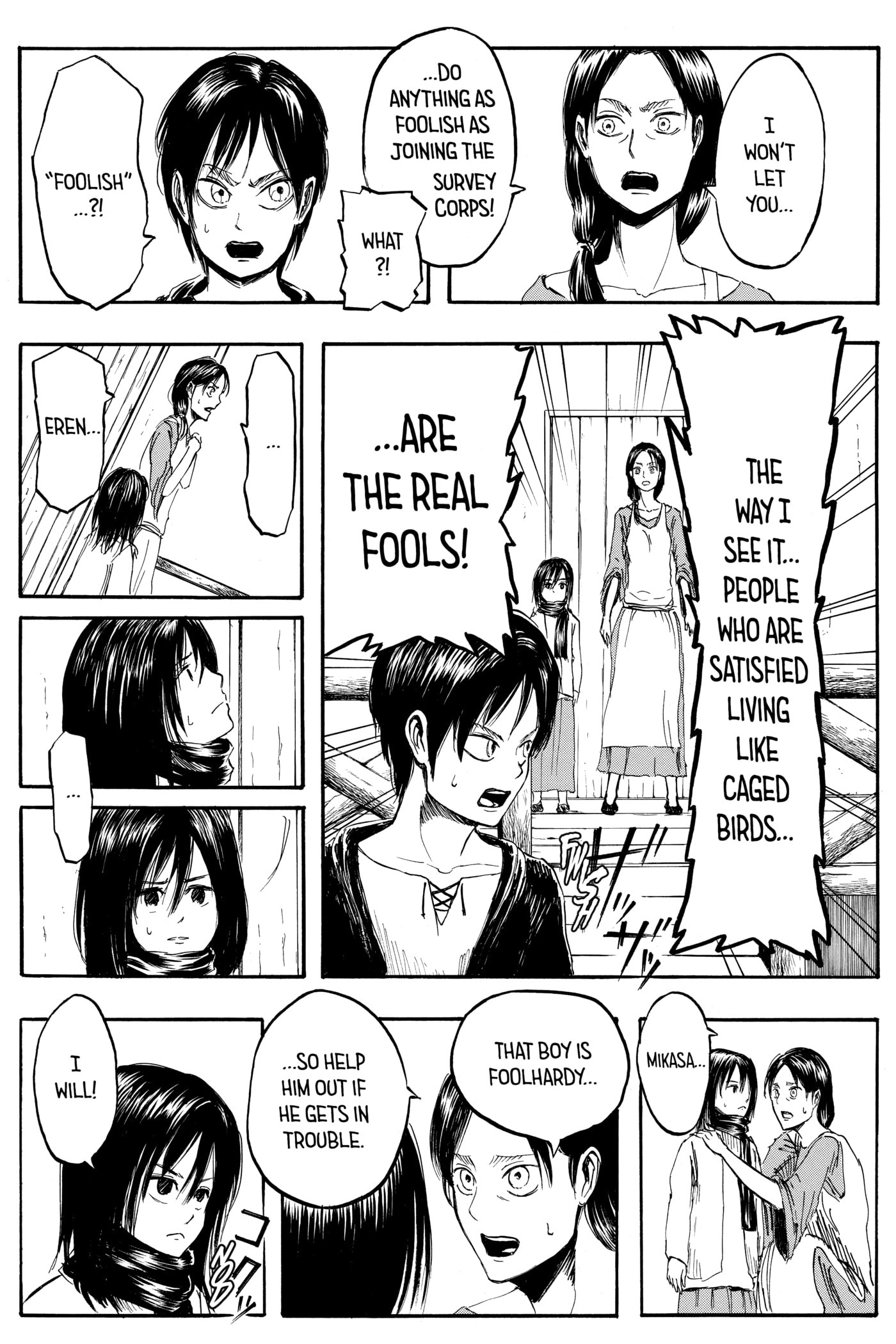 Attack on Titan, chapter 1, page 40