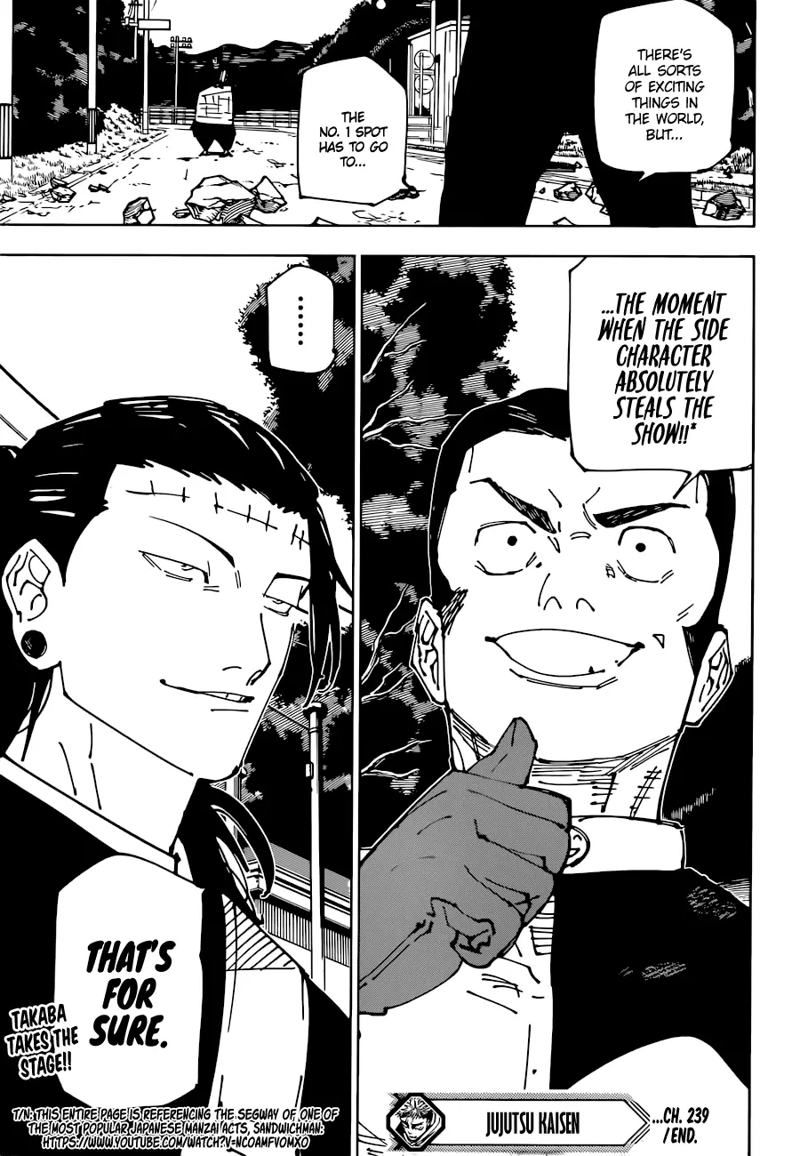 Jujutsu Kaisen, chapter 239, image 19