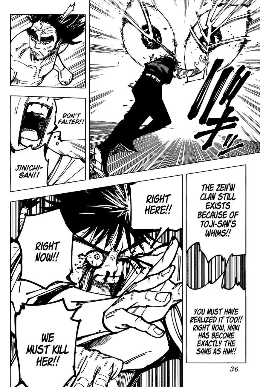 Jujutsu Kaisen, chapter 150, image 19