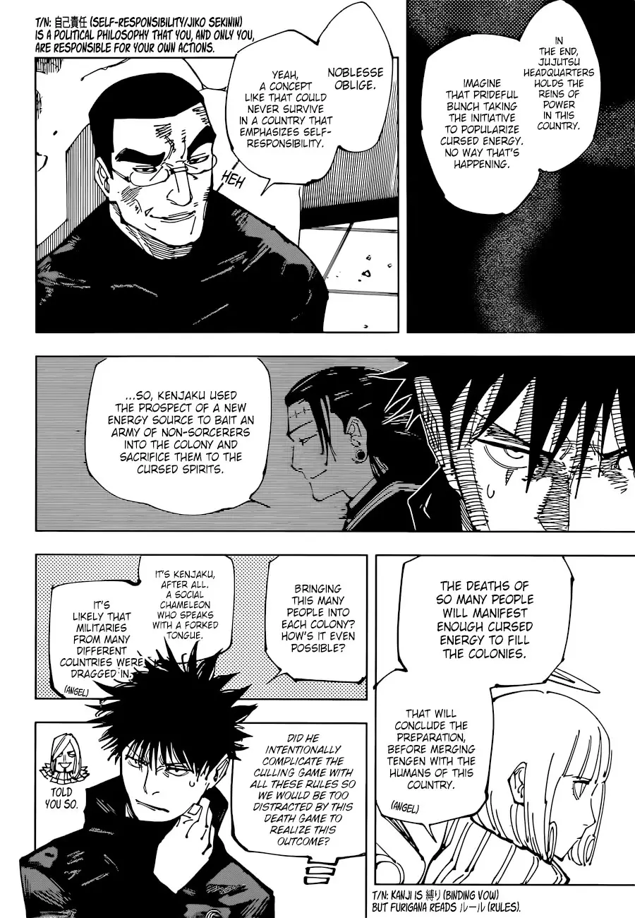 Jujutsu Kaisen, chapter 210, image 5