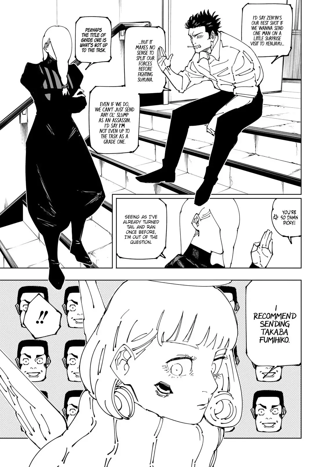 Jujutsu Kaisen, chapter 240, image 6