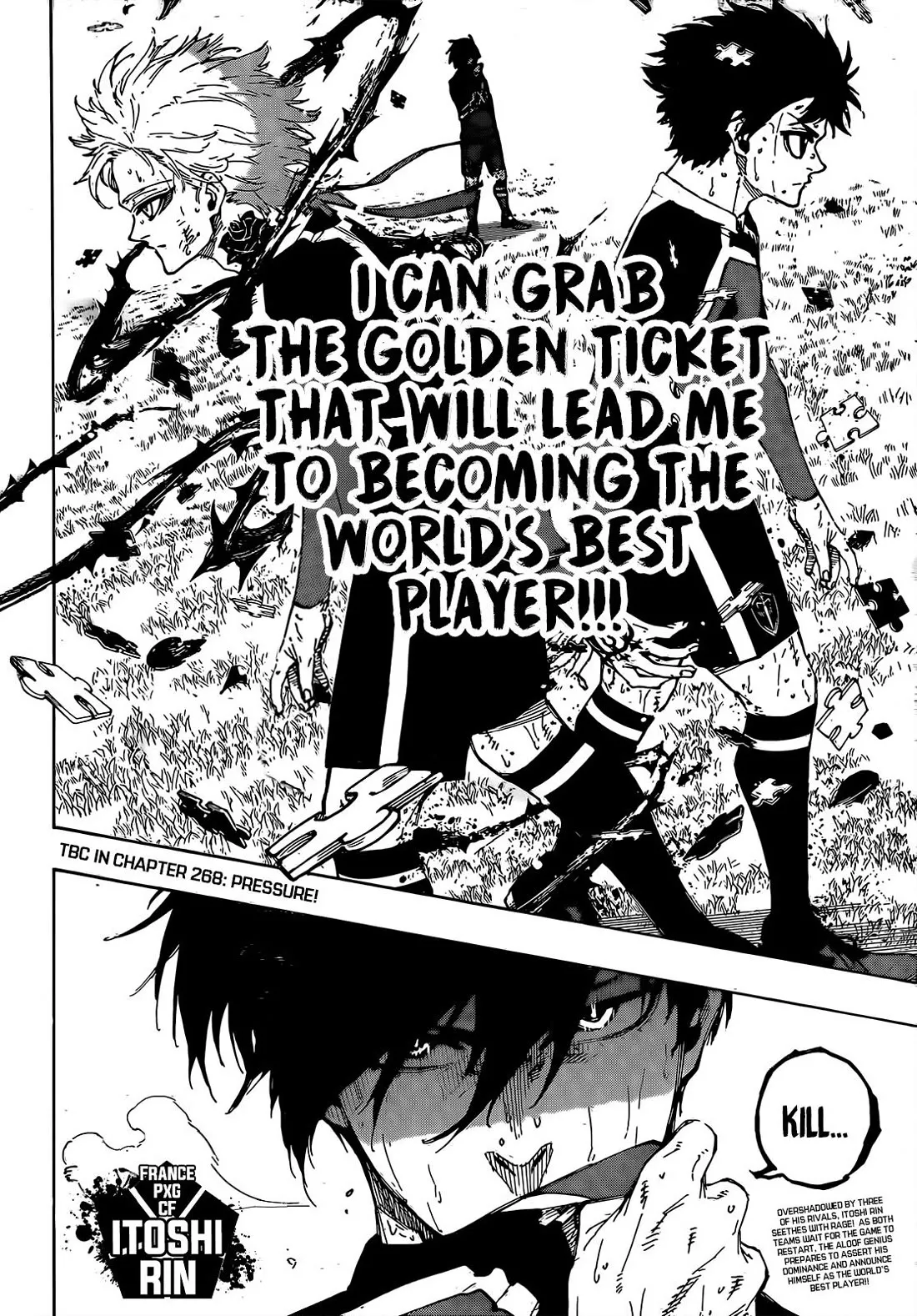 Blue Lock, chapter 267, image 18