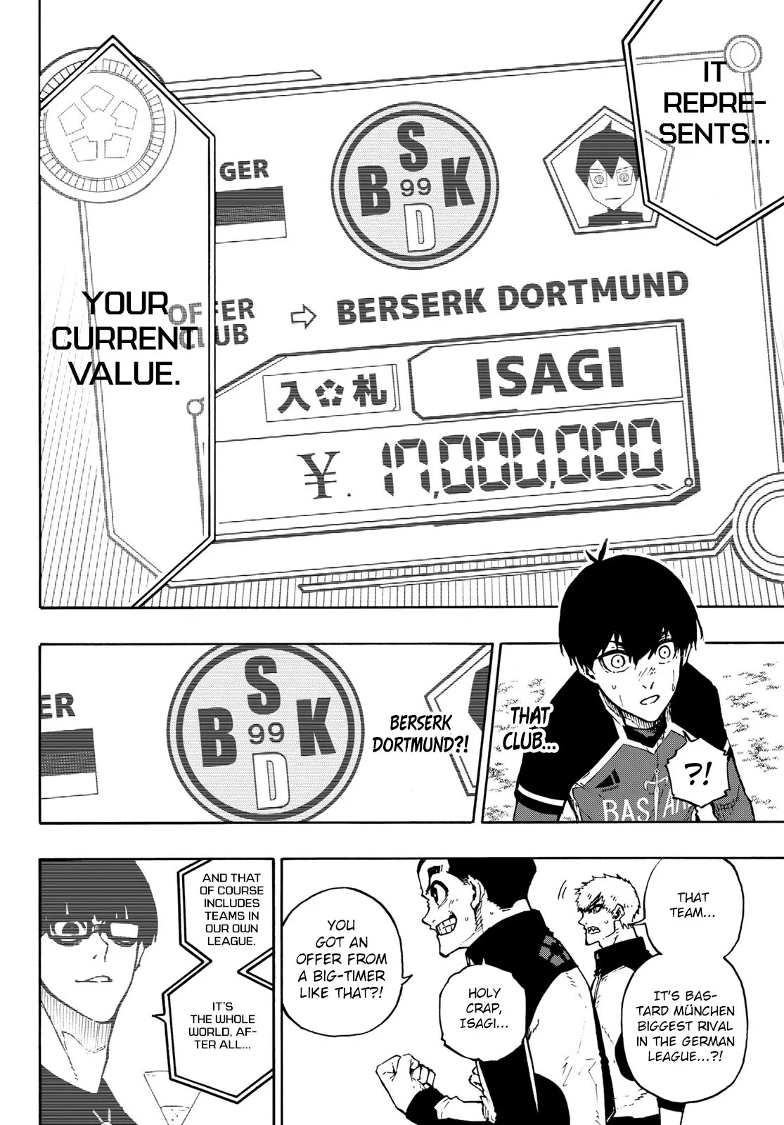 Blue Lock, chapter 169, image 4