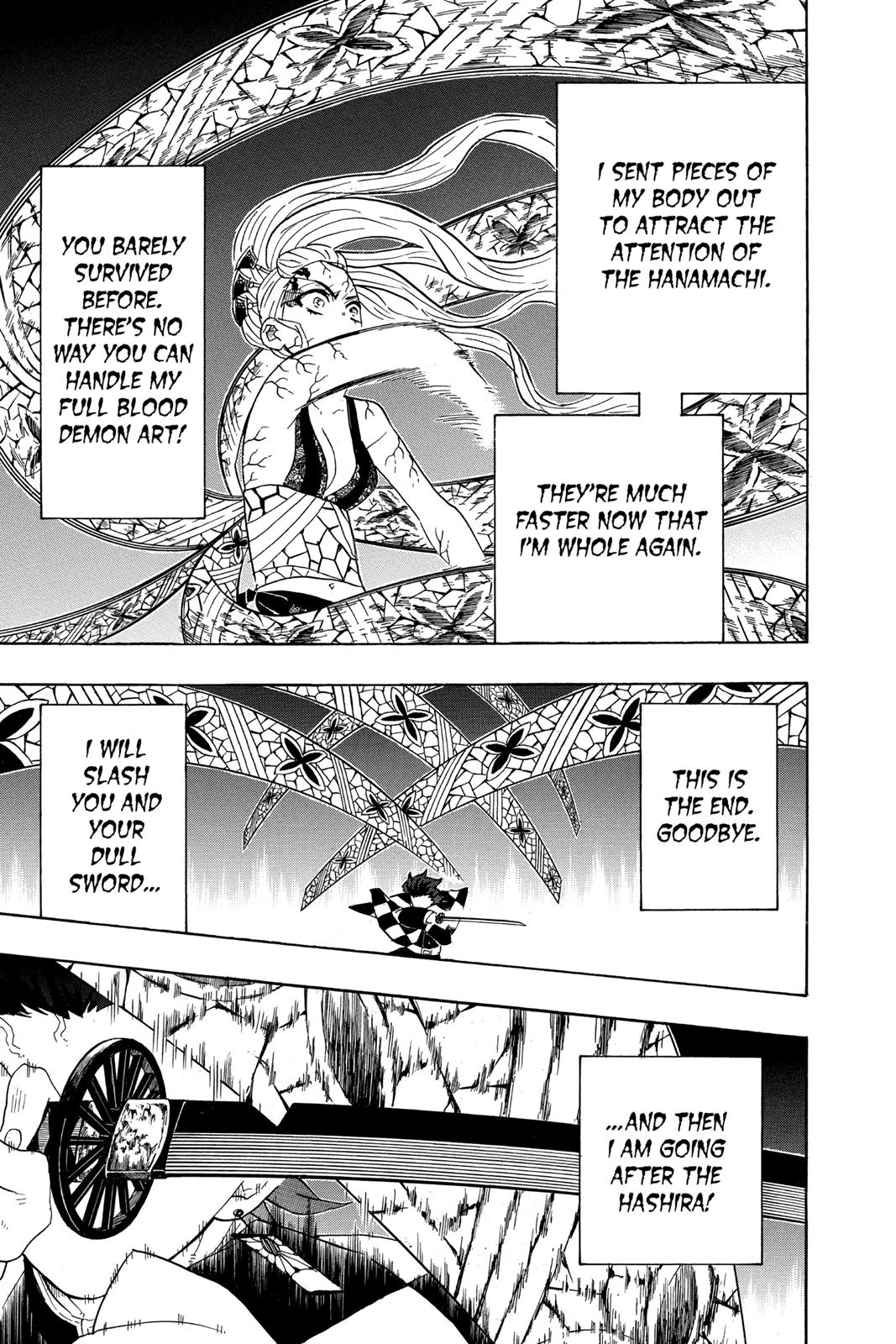 Demon Slayer: Kimetsu no Yaiba, chapter 81, image 15