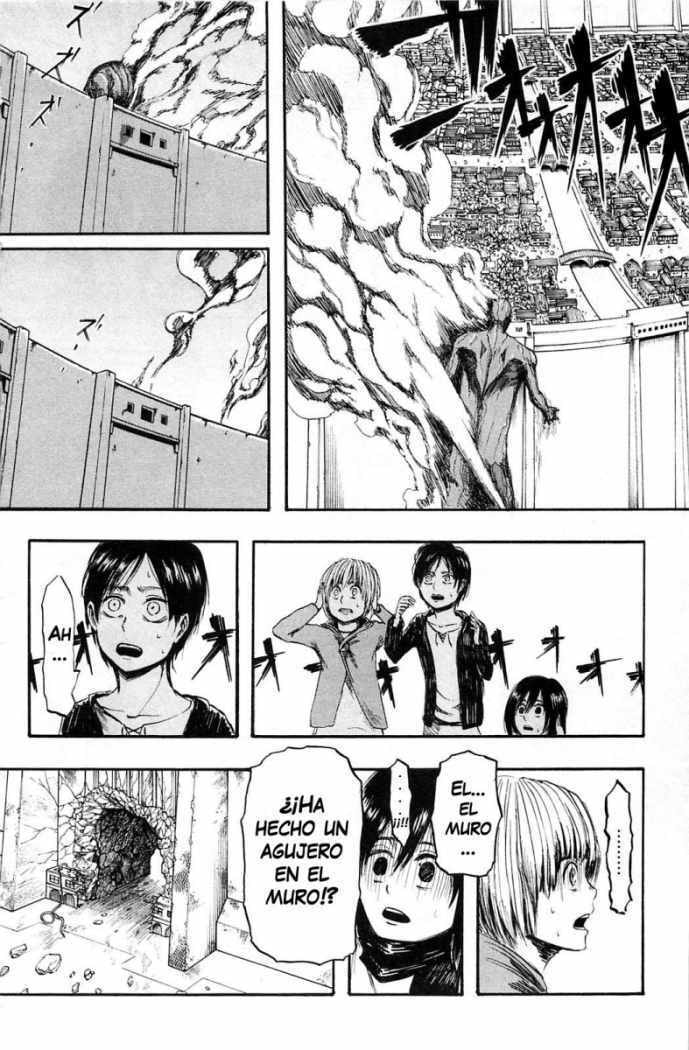 Attack on Titan, chapter 2, image 6