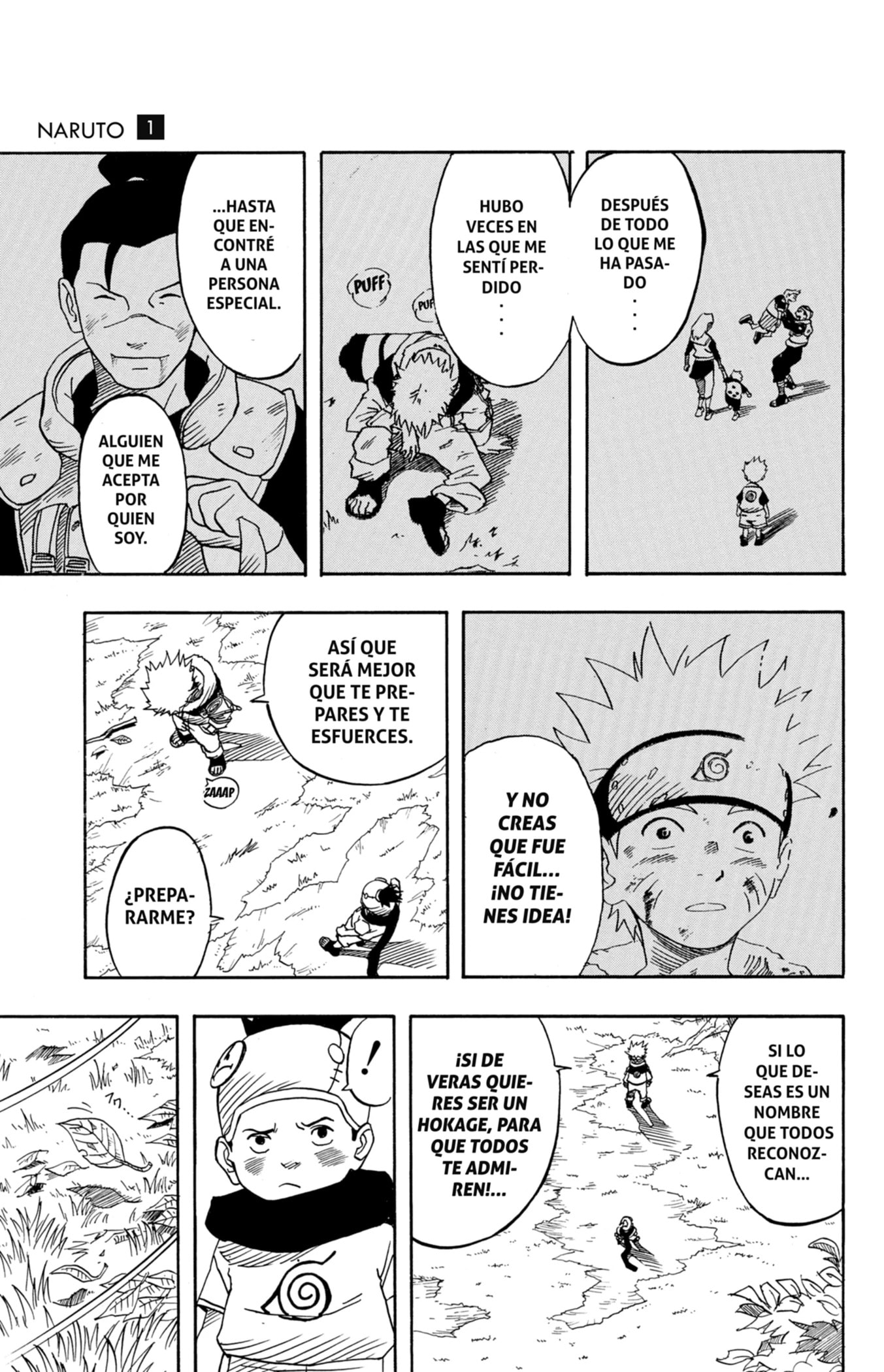 Naruto, chapter 2, page 21