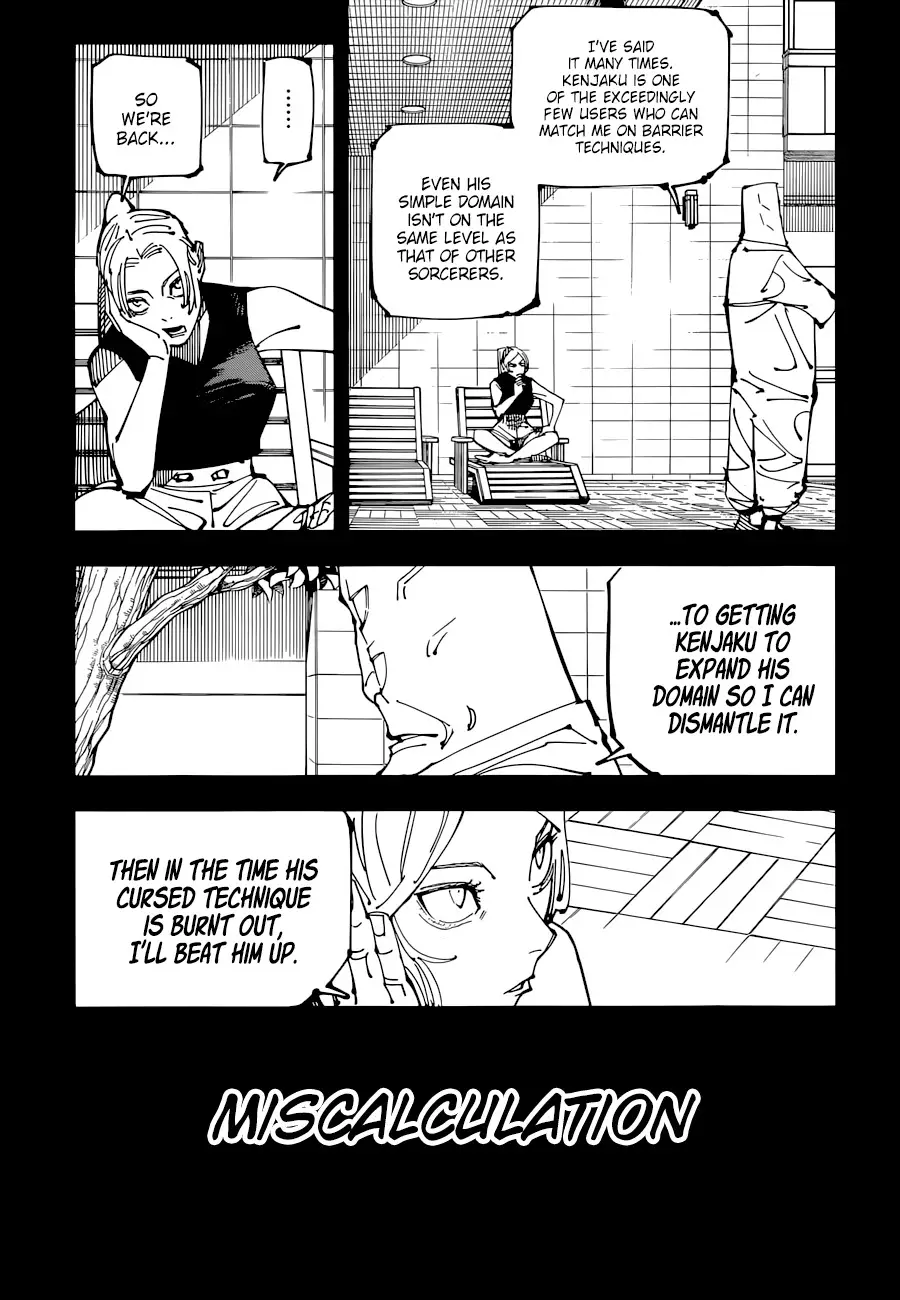 Jujutsu Kaisen, chapter 206, image 6