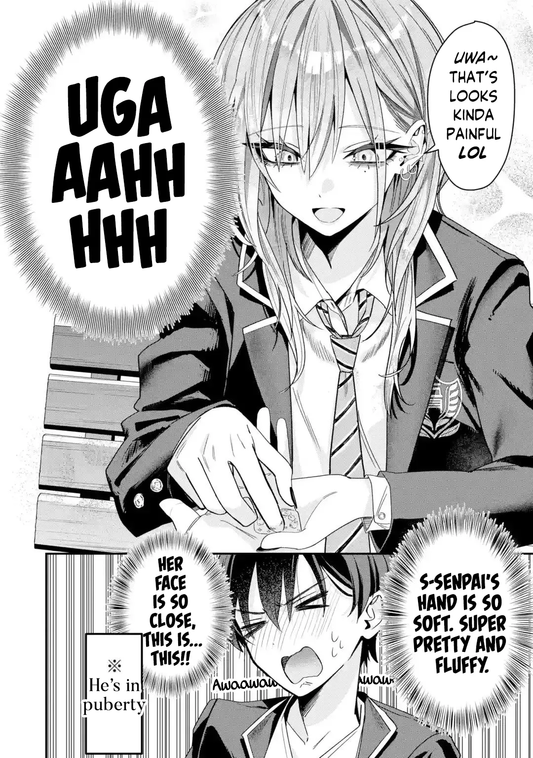 Haimiya-senpai wa Kowakute Kawaii, chapter 3, image 5